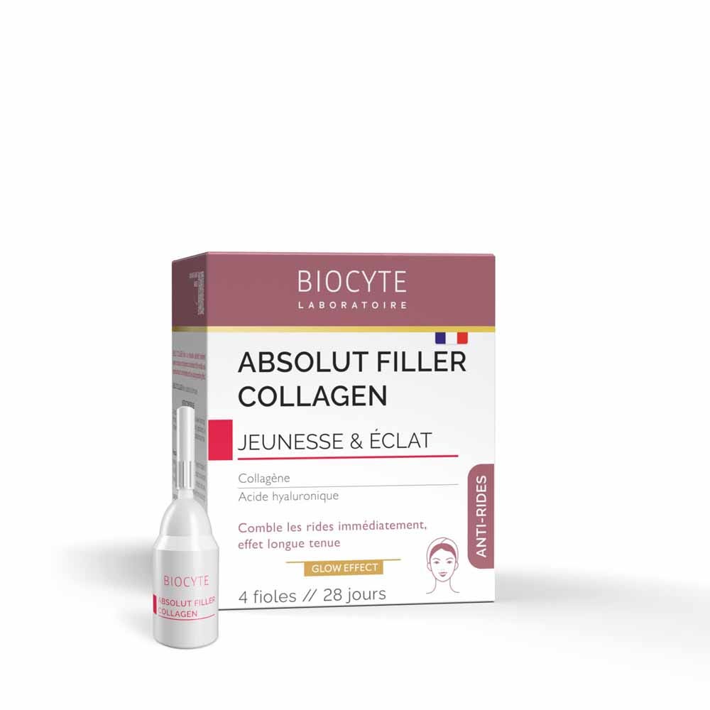 Biocyte Antiarrugas Relleno de colágeno Absolute 4 viales