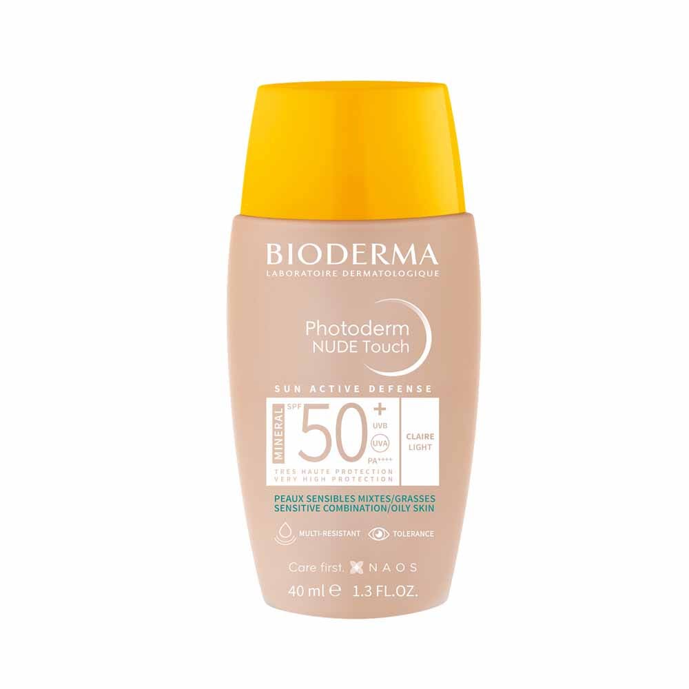 Bioderma Photoderm Mineral SPF50+ con color NUDE Touch 40ml