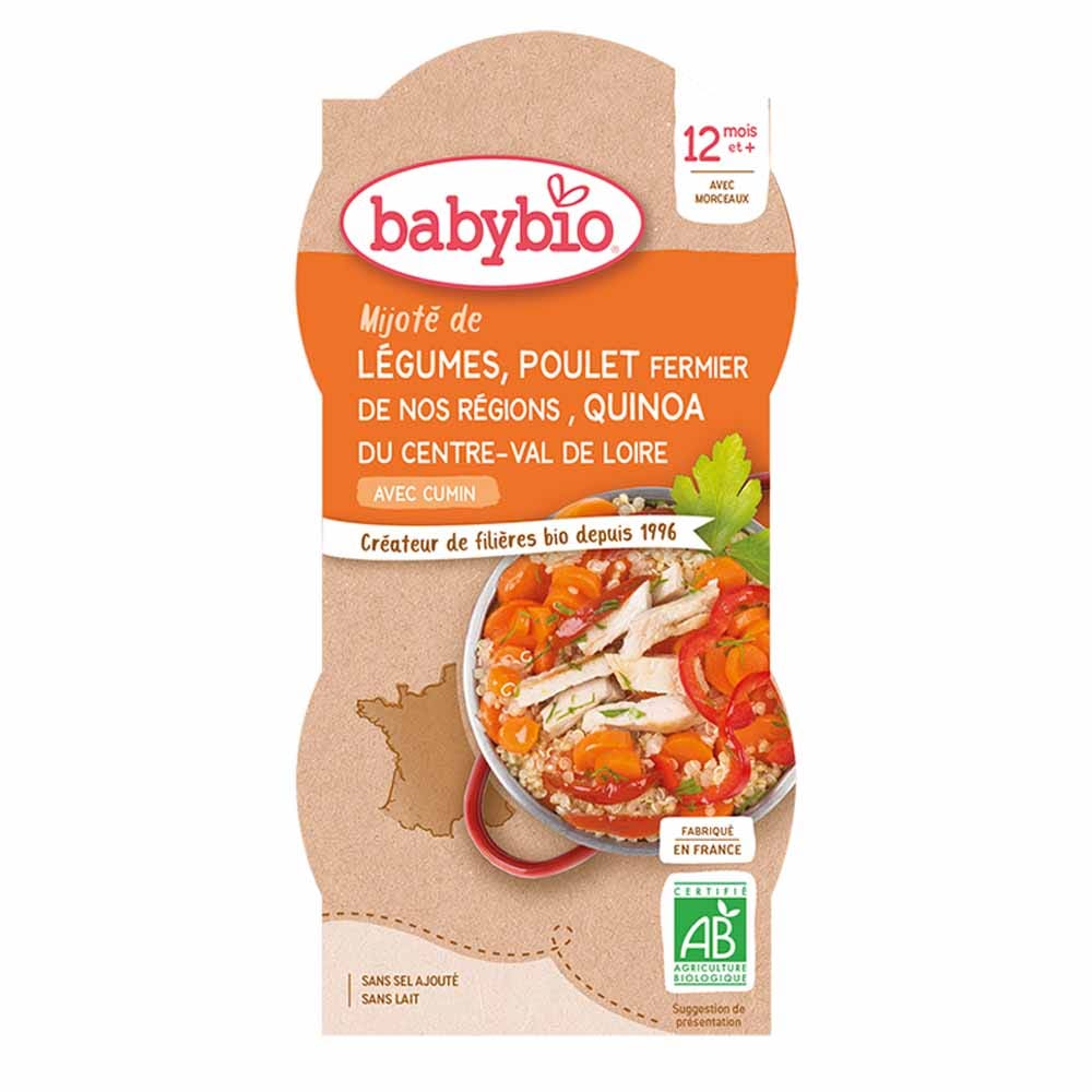 Babybio Menu Del Dia A Partir De 12 Meses Boles 2x200g