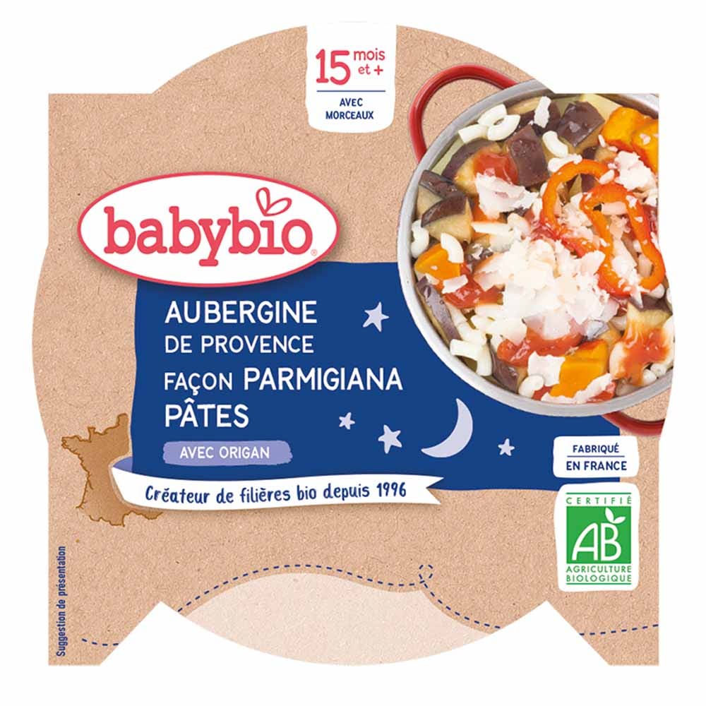 Babybio Plato Buenas Noches A Partir De 15 Meses 260g