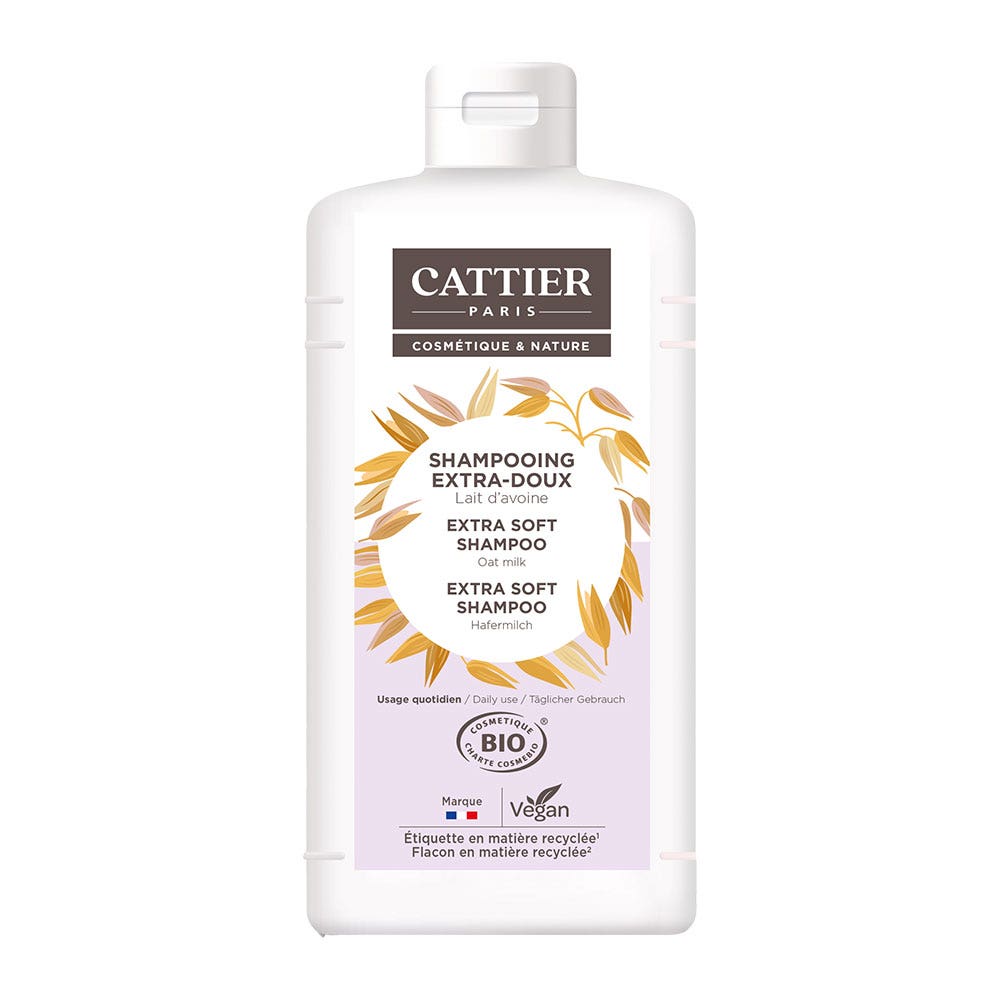 Cattier Champu Extra-suave Uso Cotidiano Proteinas De Trigo 1l
