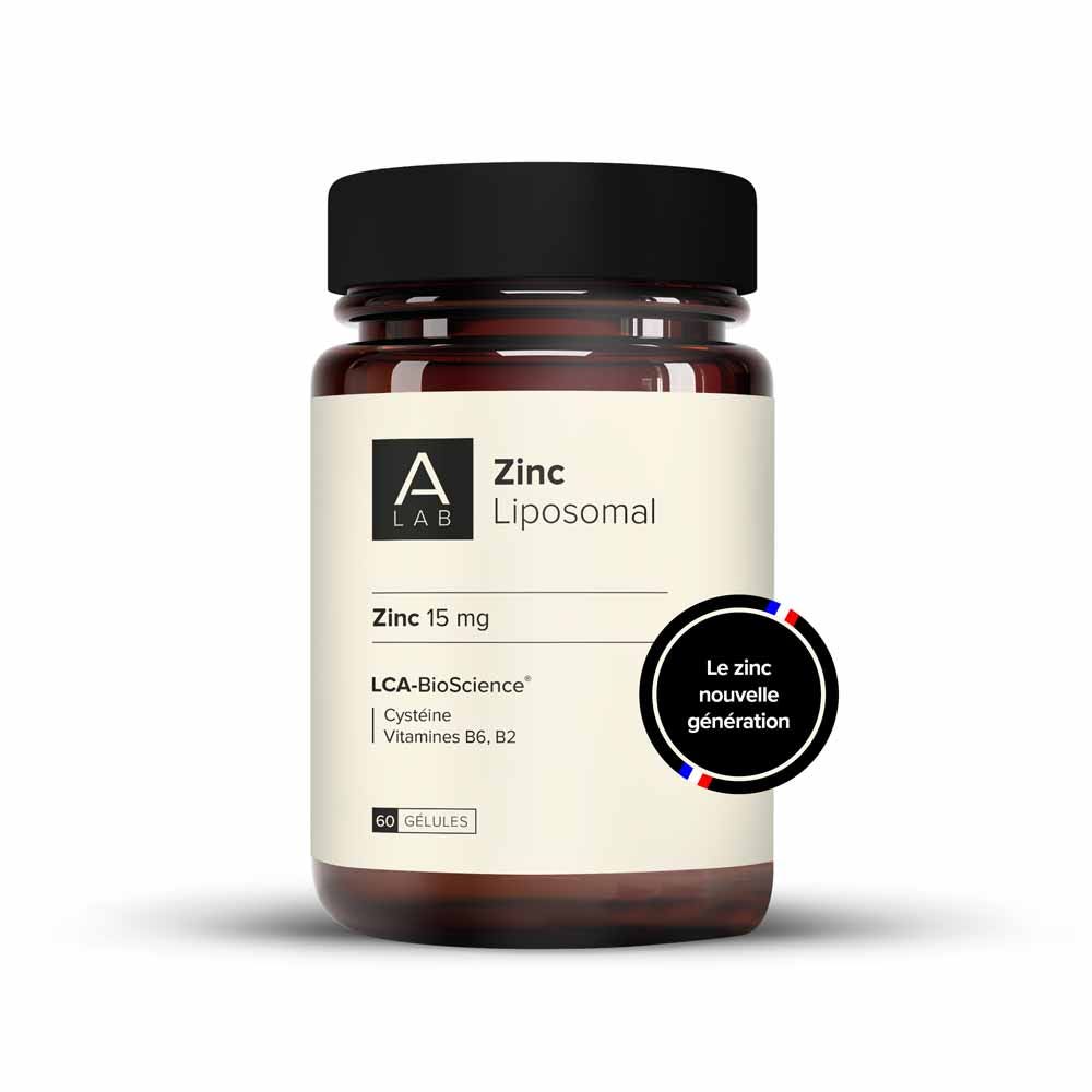 A-LAB Zinc liposomal 15 mg Immunea Piel Cabello Visión Acné 60 cápsulas