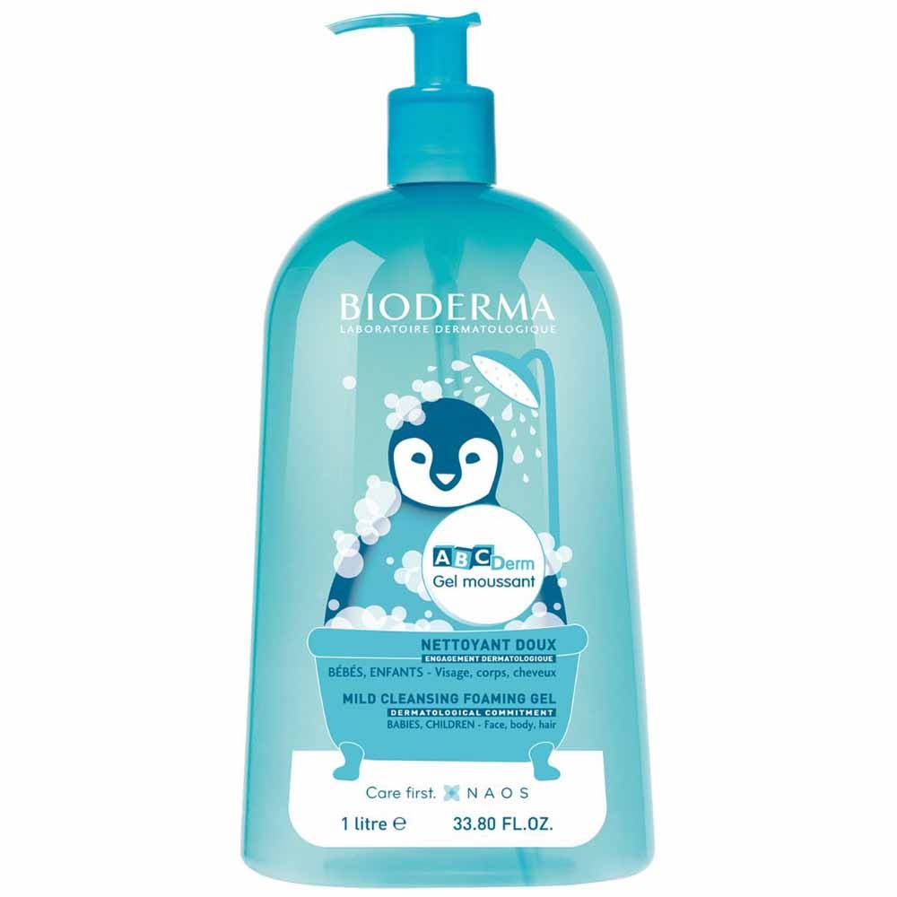 Bioderma Abcderm Gel ducha espumoso infantil y bebés 1L