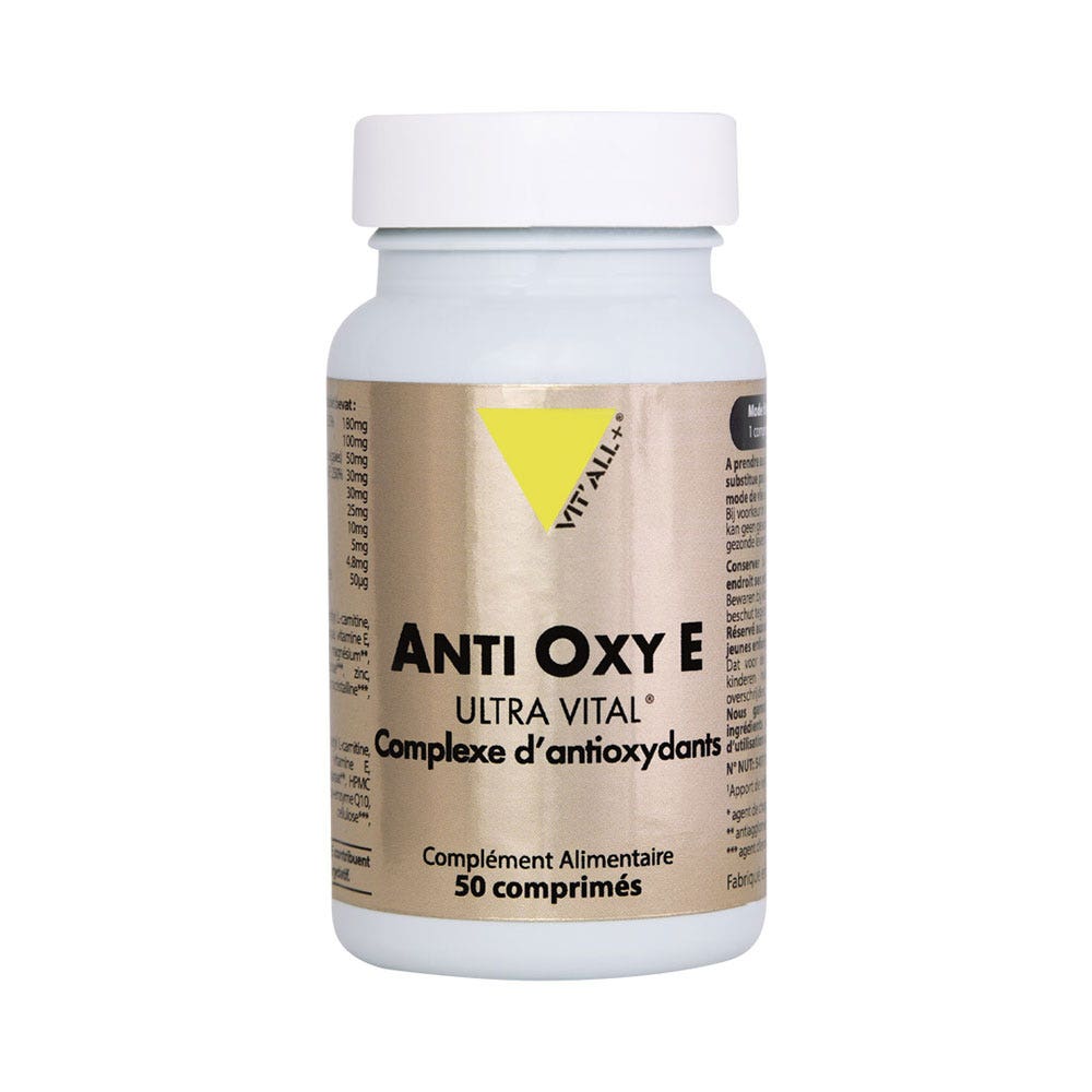 Vit'All+ Anti Oxy E Ultra Vital 50 comprimidos