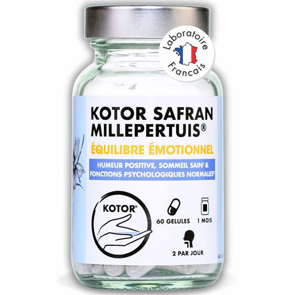 Kotor Pharma Azafrán Hierba de San Juan Equilibrio emocional 60 cápsulas