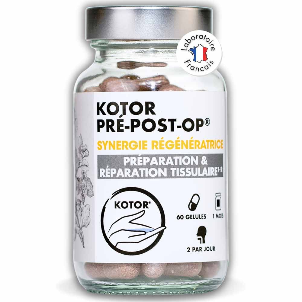 Kotor Pharma Pre Post Op Sinergia regeneradora 60 cápsulas