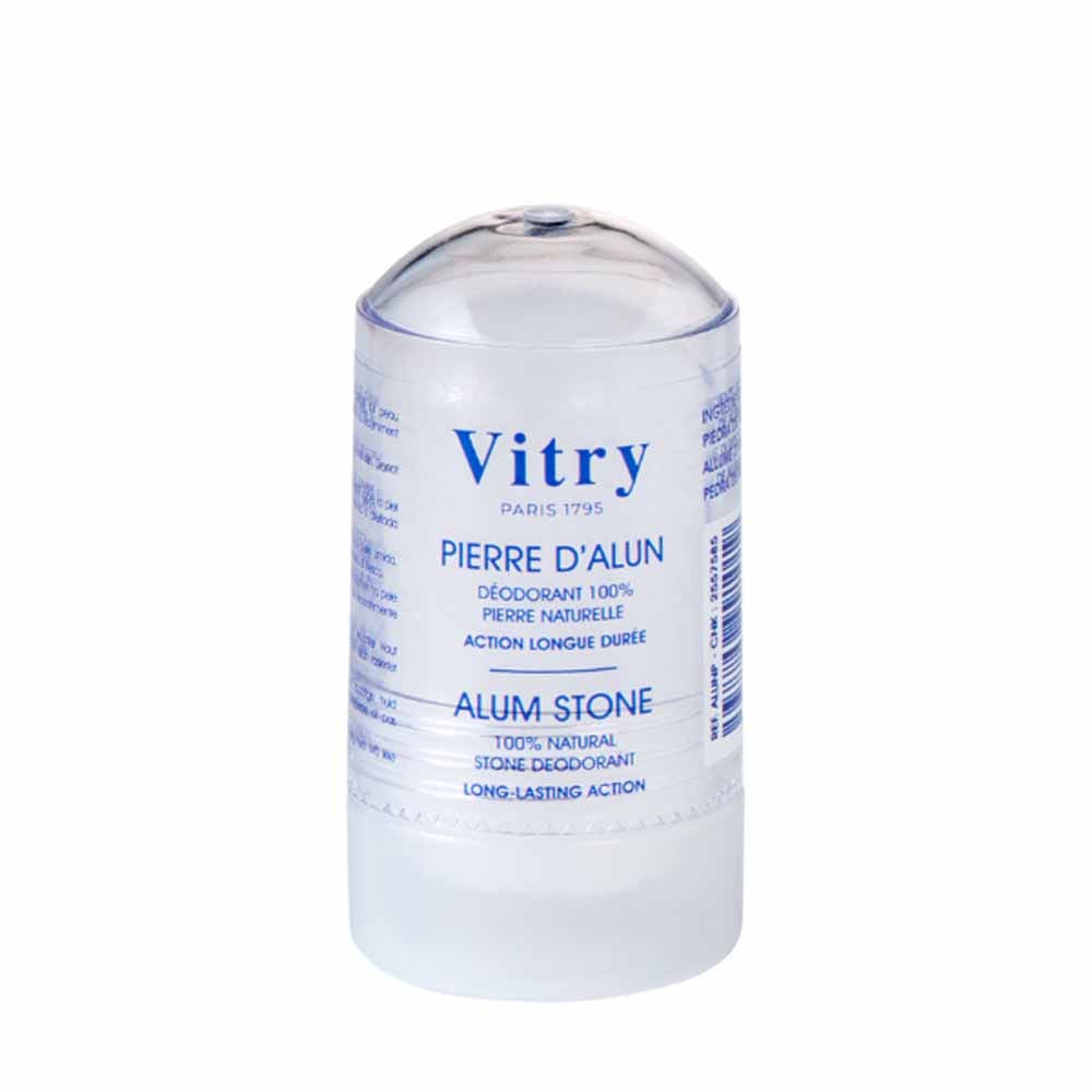Vitry Desodorante de Piedra de Alumbre 100% Natural 60g