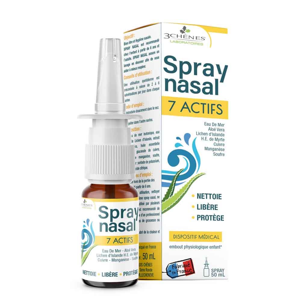 3 Chênes Spray nasal 7 activos 50 ml