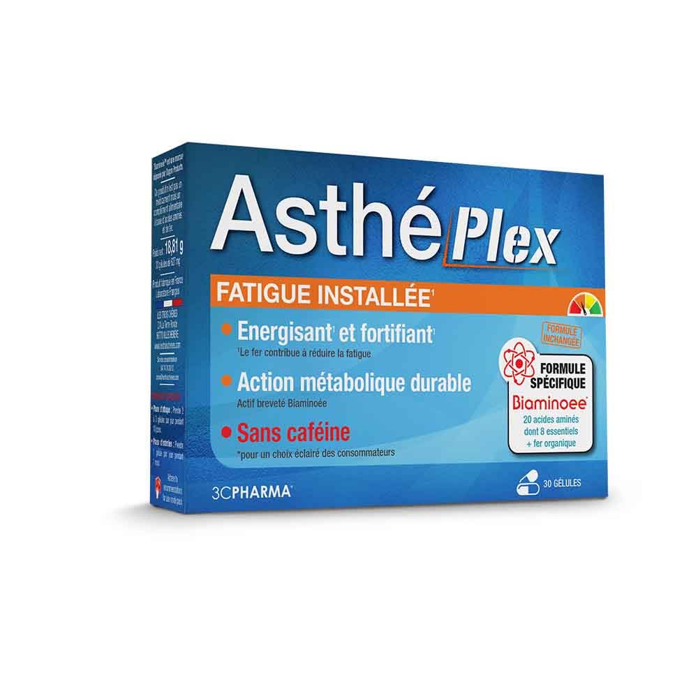 3C Pharma Astheplex Fatigue instalée 30 Capsulas