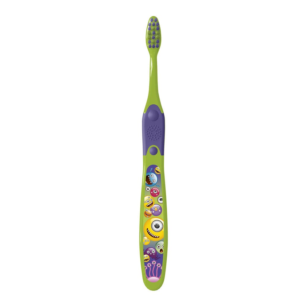 Elgydium Kid Emoji Monster Cepillo de dientes Edición Limitada 2/6 años