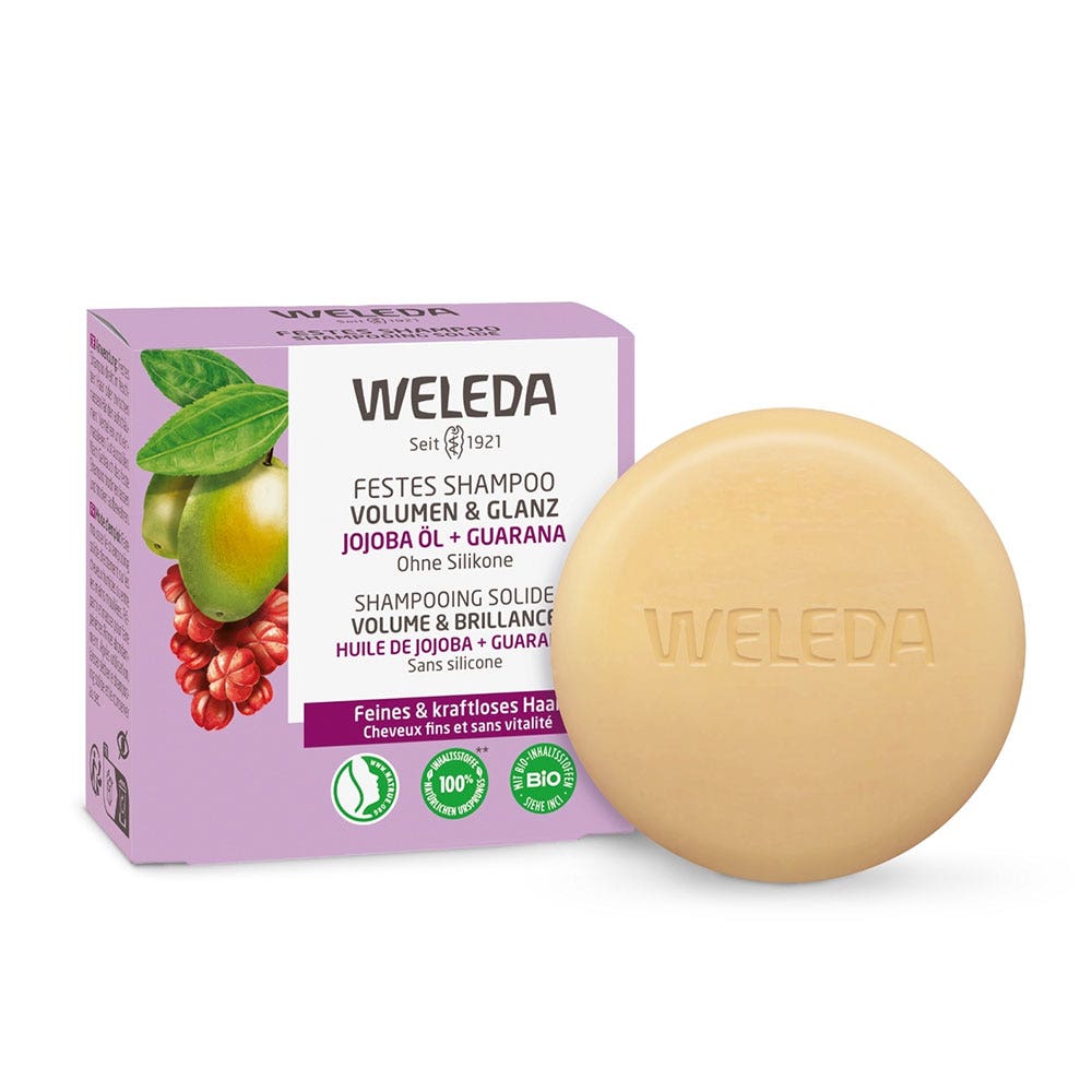 Weleda Champú sólido Volume &amp; Shine 50g