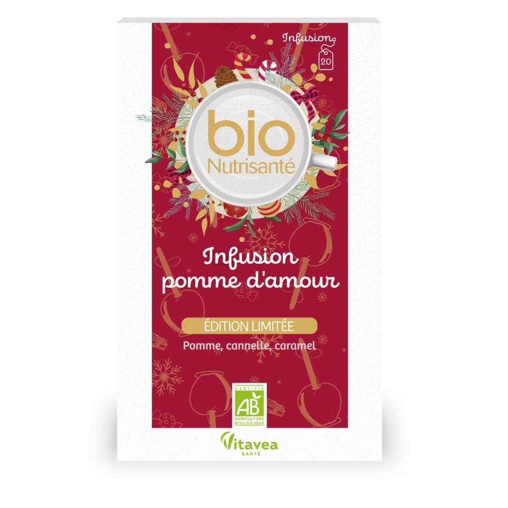Vitavea Santé BioNutrisanté Infusión Bio Pomme D'amour 20 sobres