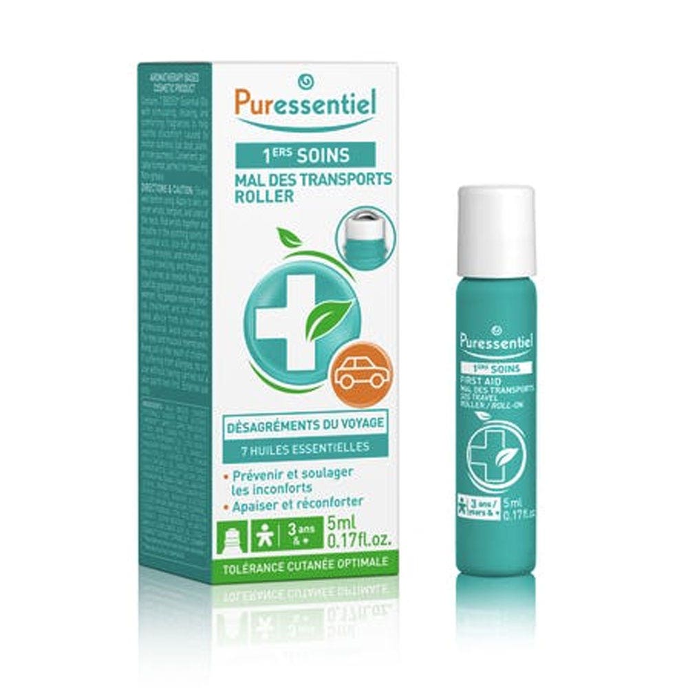 Puressentiel Bienestar 1er Soins Mal des Transports Roller 5 ml