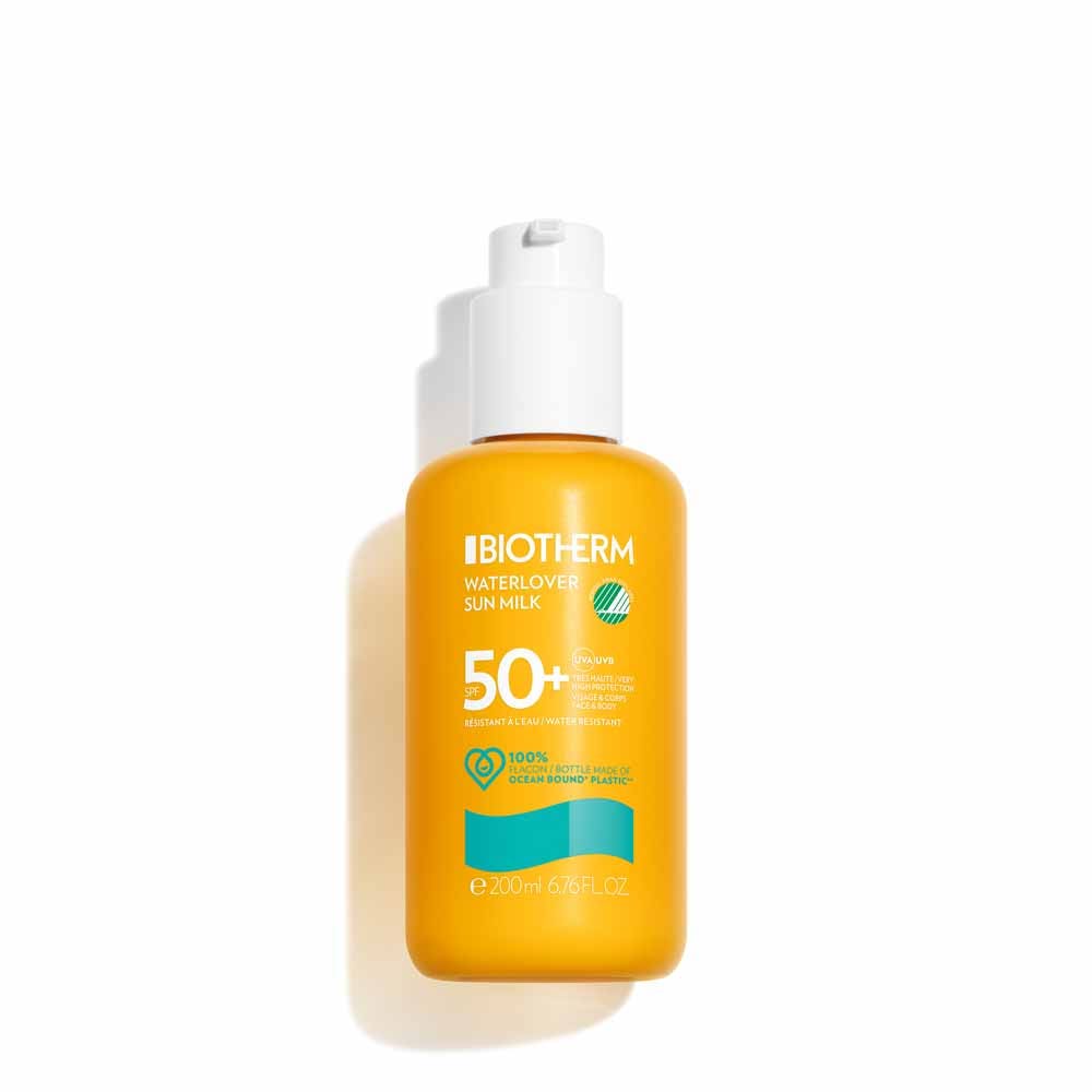 Biotherm WaterLover Leche solar SPF50+ Solaire visage et corps 200 ml
