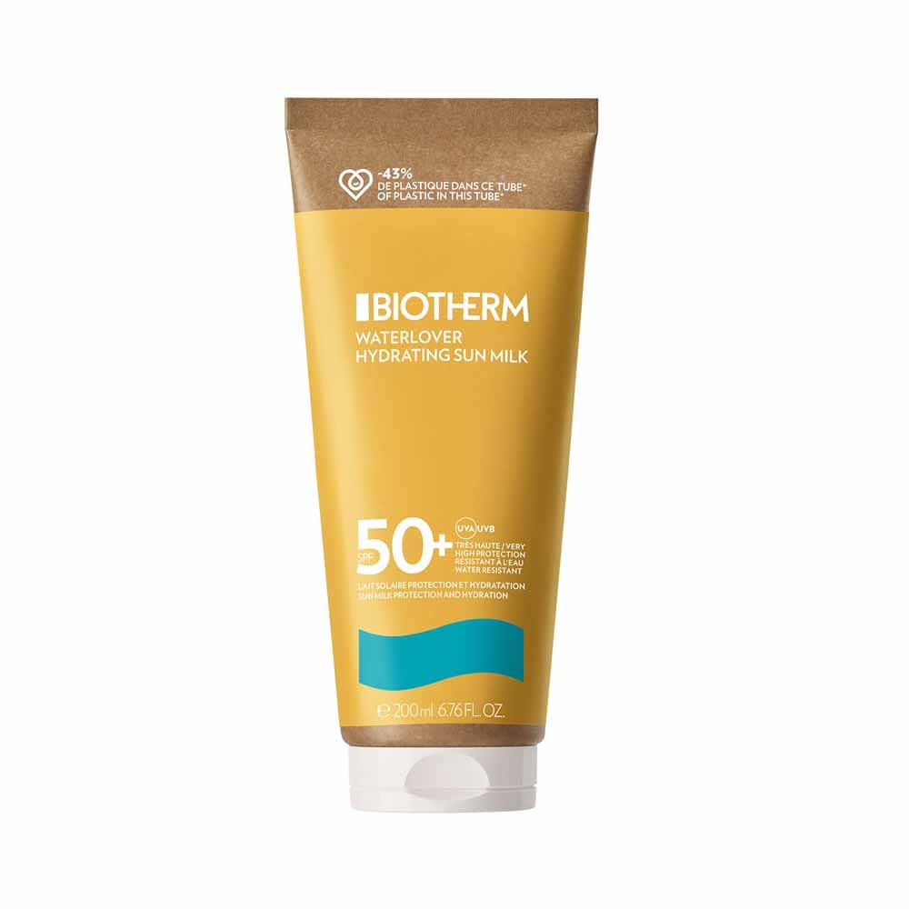 Biotherm WaterLover Leche Crema Solar SPF50+ Ecorresponsable solar Rostro y cuerpo 200ml