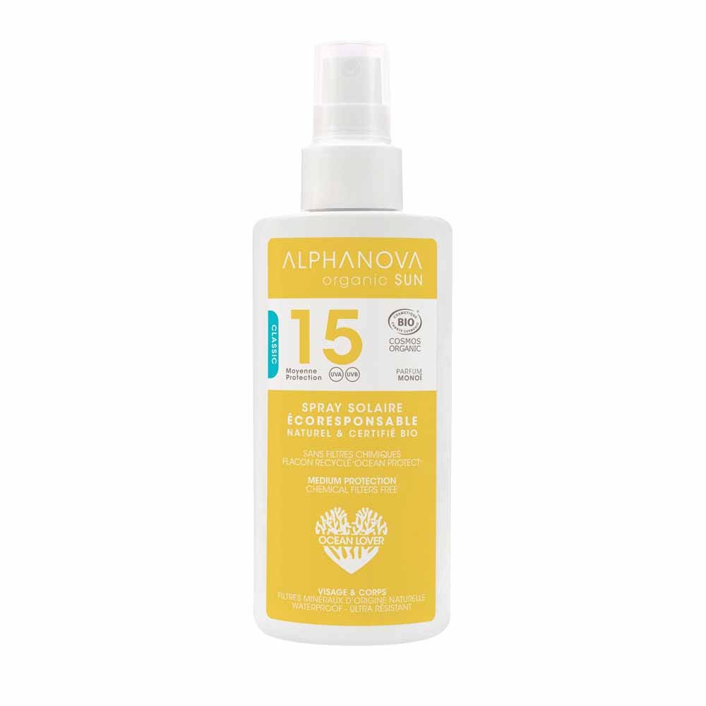 Alphanova Organic Sun Crema solar SPF15 bio 125g