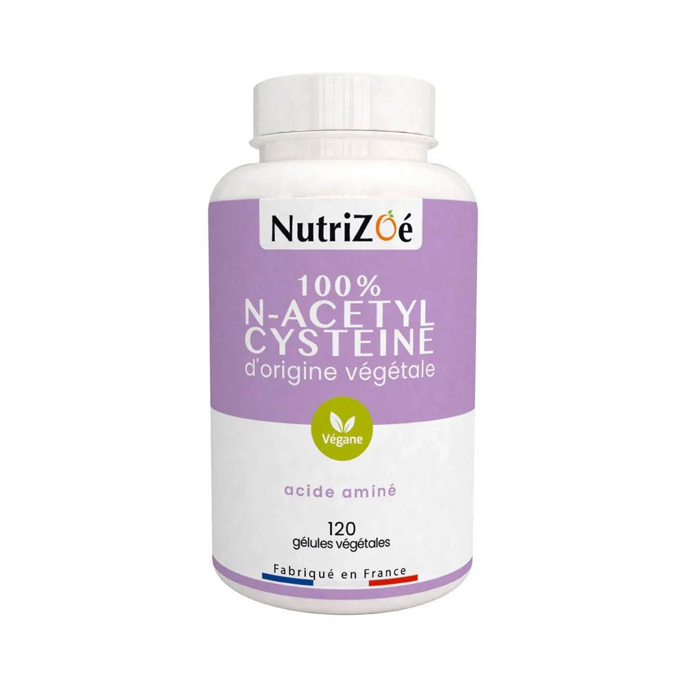 NutriZoé N-acetilcisteína 120 cápsulas