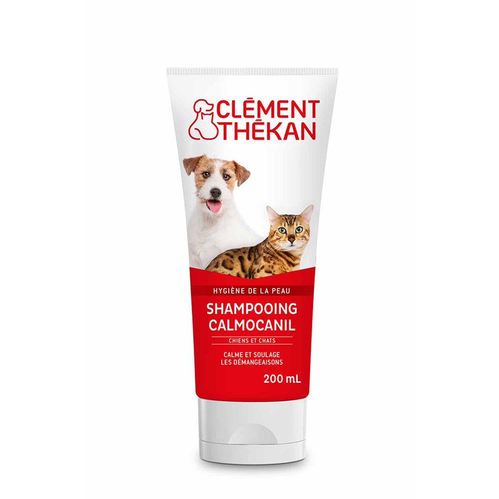 Clement-Thekan Calmocanil Champú antipicores para perros y gatos Chien Chat 200 ml