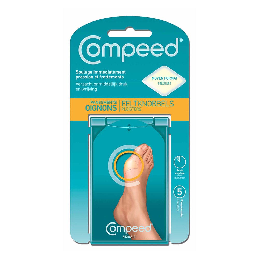 Compeed Apósito mediano para juanetes X5