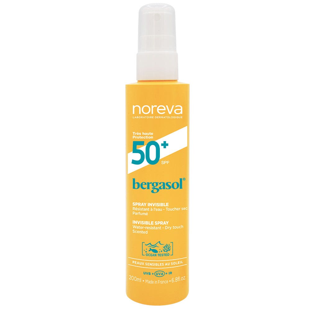 Noreva Bergasol Spray invisible SPF50+ 200 ml