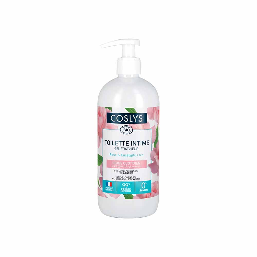 Coslys Gel íntimo fresco Bio Rosa y Eucalipto 500 ml