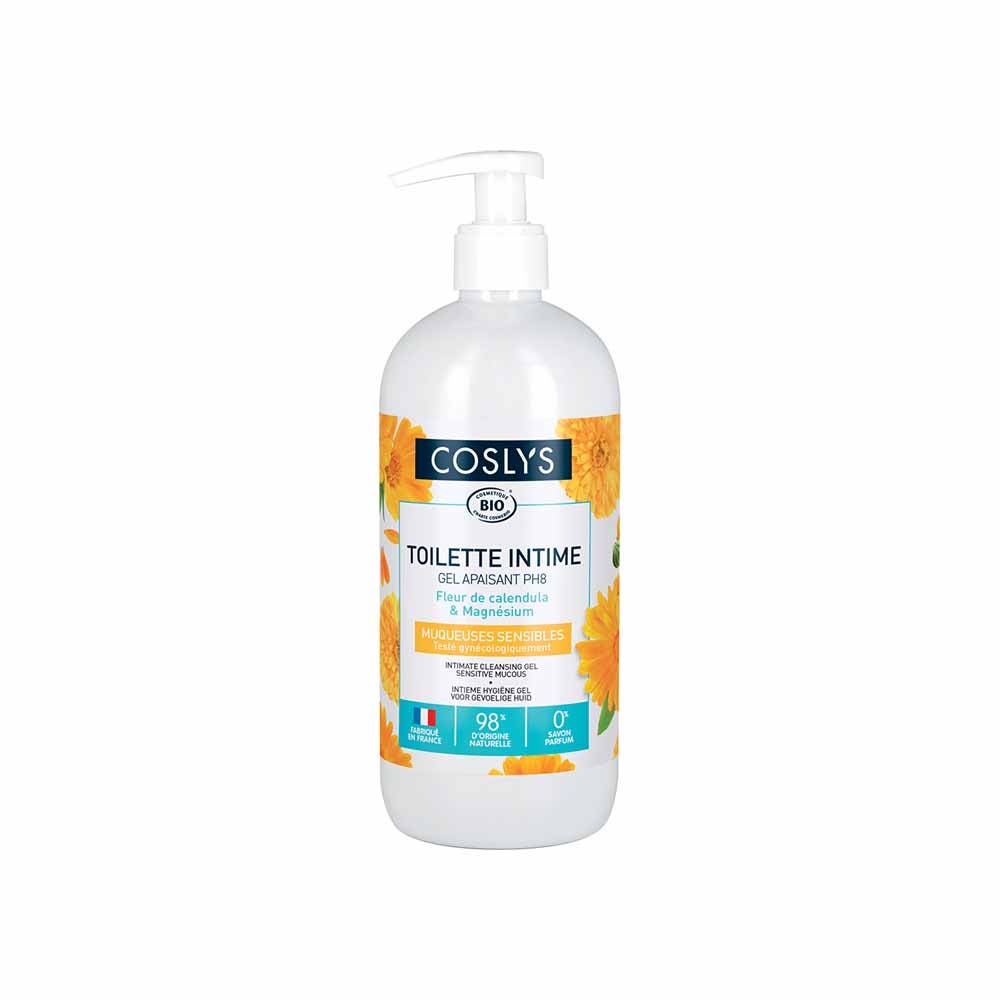 Coslys Toilette intime gel apaisant ph8 bio 500ml