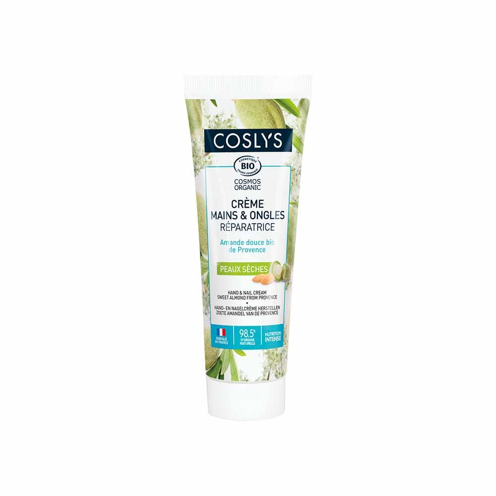 Coslys Crema reparadora para manos y uñas Almendra dulce 50 ml