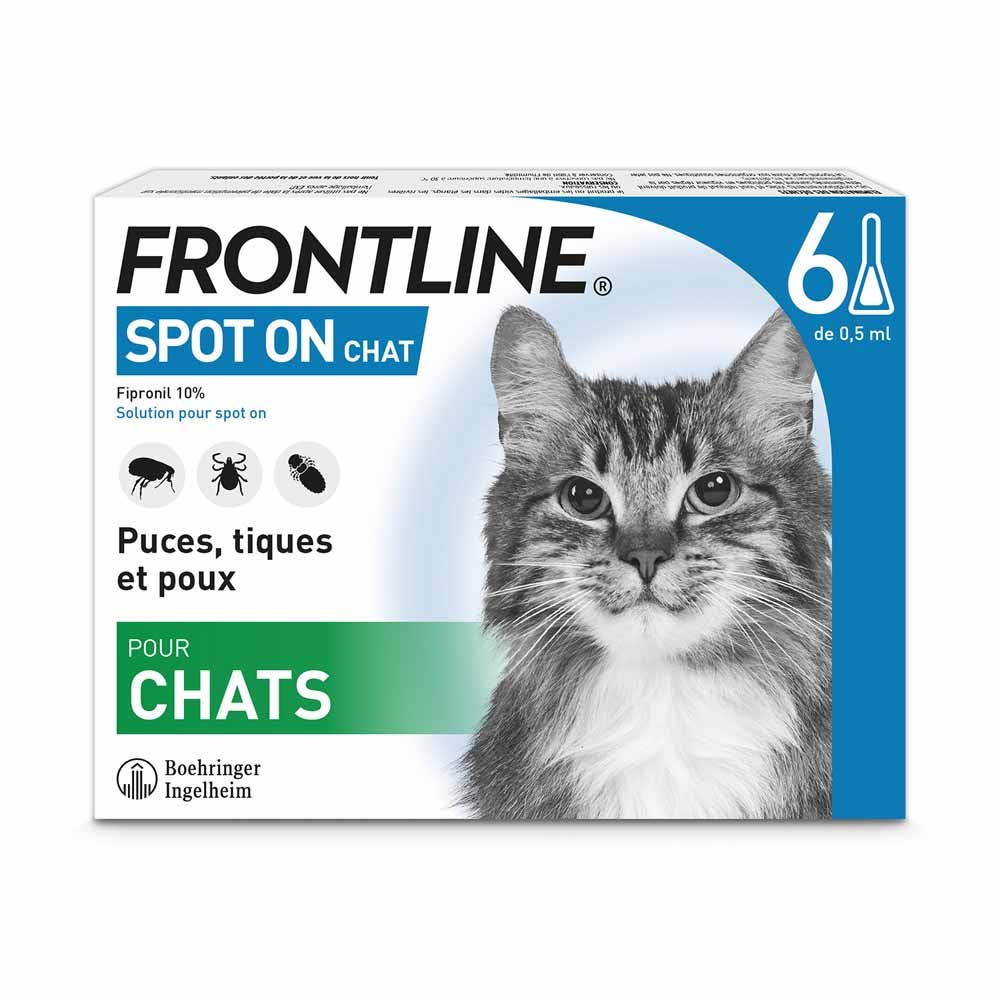 Frontline Spot On Gato 6 pipetas de 0.5ml