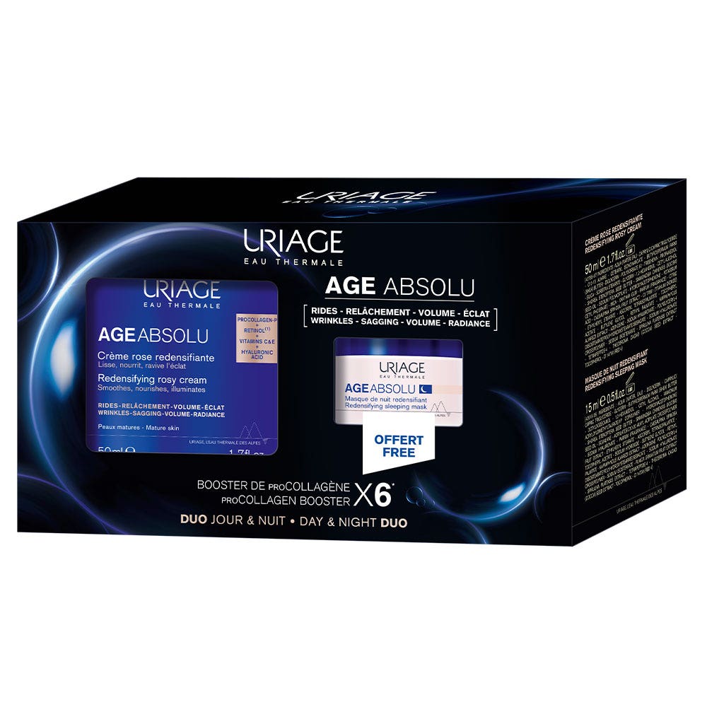 Uriage Age Absolu Dúo ProCollagen Booster Día y Noche