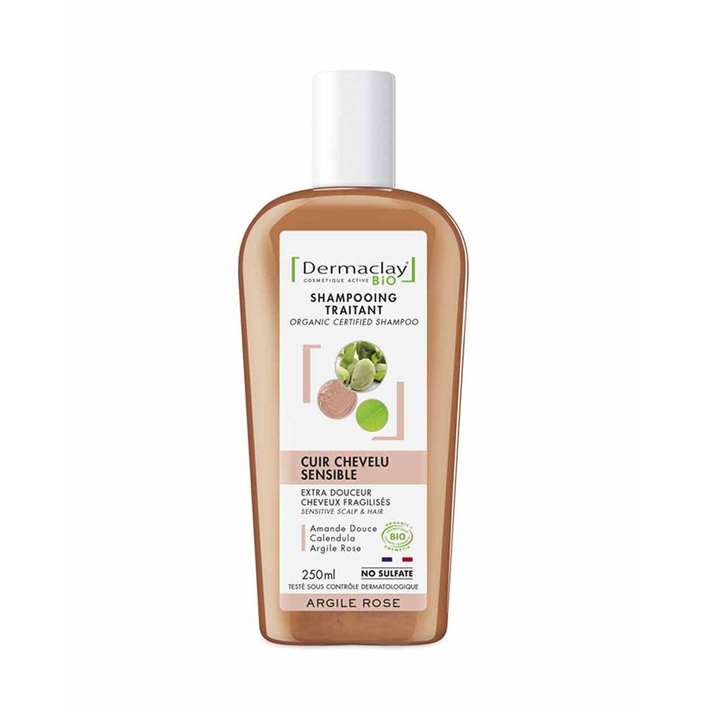 Dermaclay Champú de tratamiento bio cuero cabelludo sensible 250ml