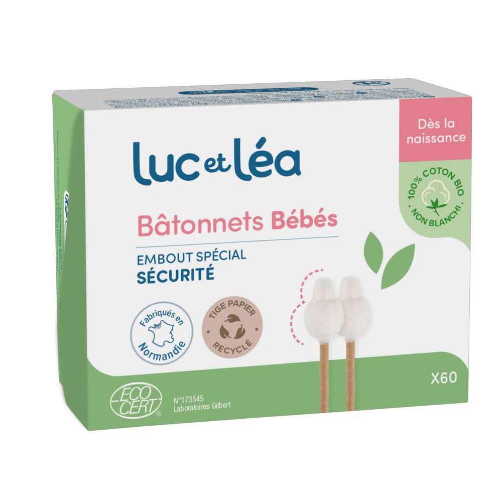 Luc Et Lea Bastoncillos para bebés formato seguro x60