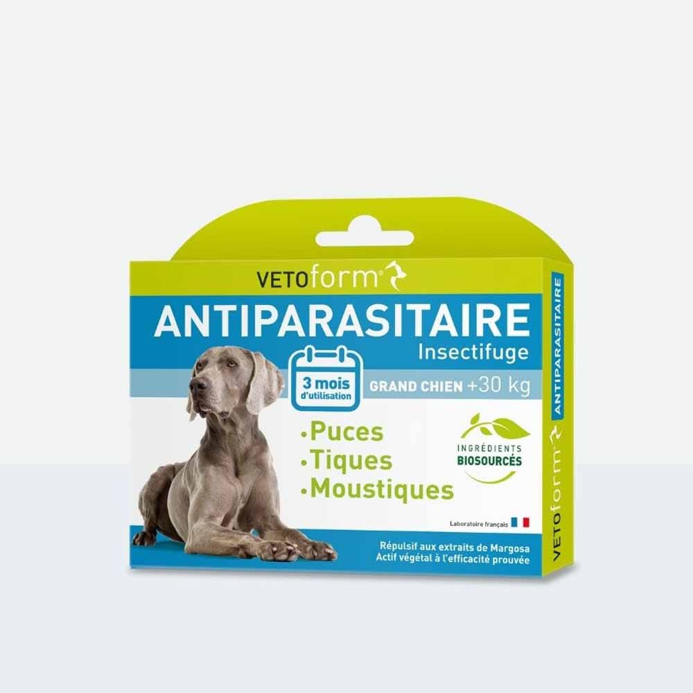 Vetoform Perro Pipetas antiparasitarias Más de 30 kg 6x2ml