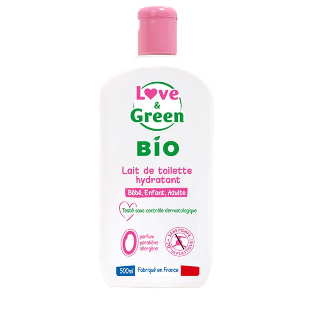 Love&Green Leche limpiadora hidratante 500 ml