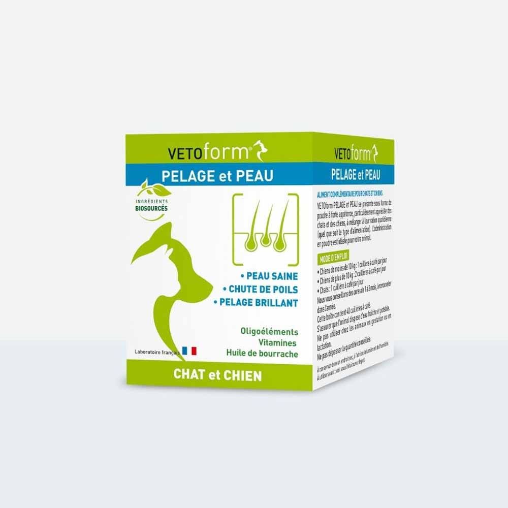 Vetoform Perro y Gato Complemento alimenticio para el pelo y la piel 100g