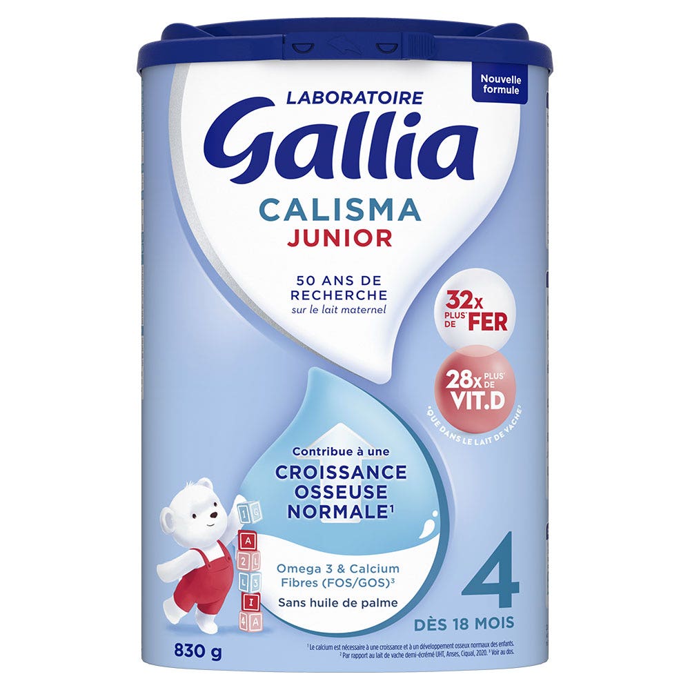 Gallia Leche en polvo 4 a partir de 18 meses 830 g