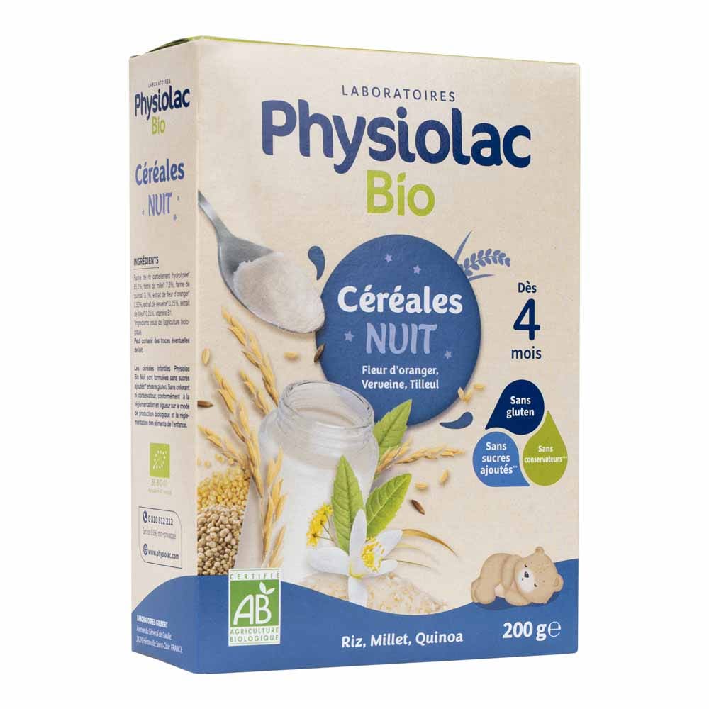 Physiolac Cereales noche desde 4 meses 200g