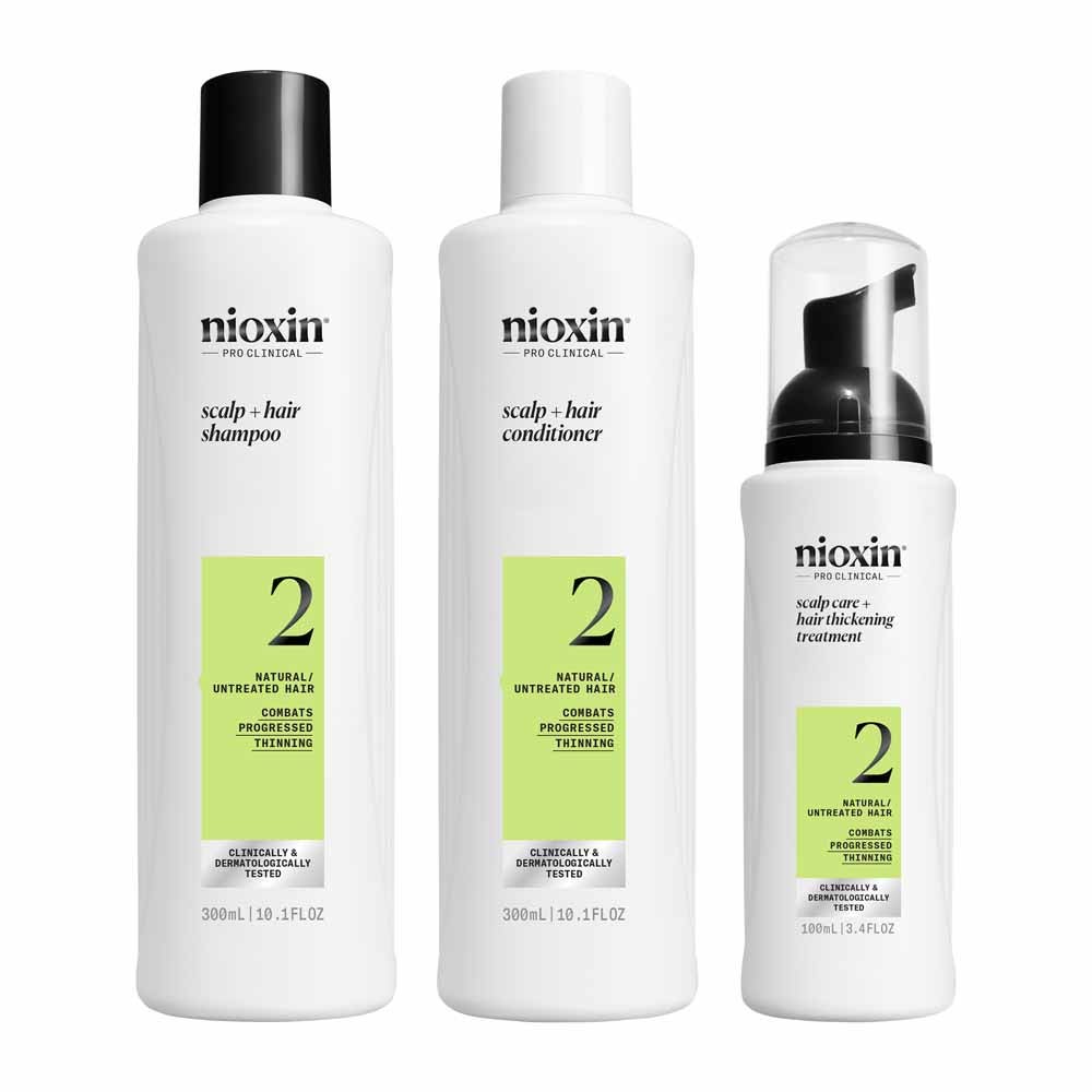 Nioxin System 2 Natural Hair and Advanced Kit Anticaída 700 ml