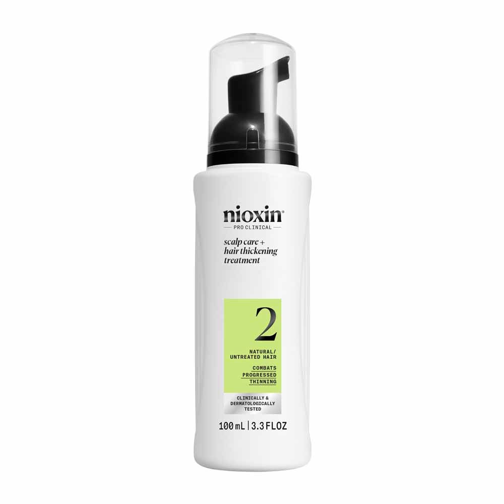 Nioxin System 2 Cuidado sin aclarado para cabello natural y caída avanzada 100 ml