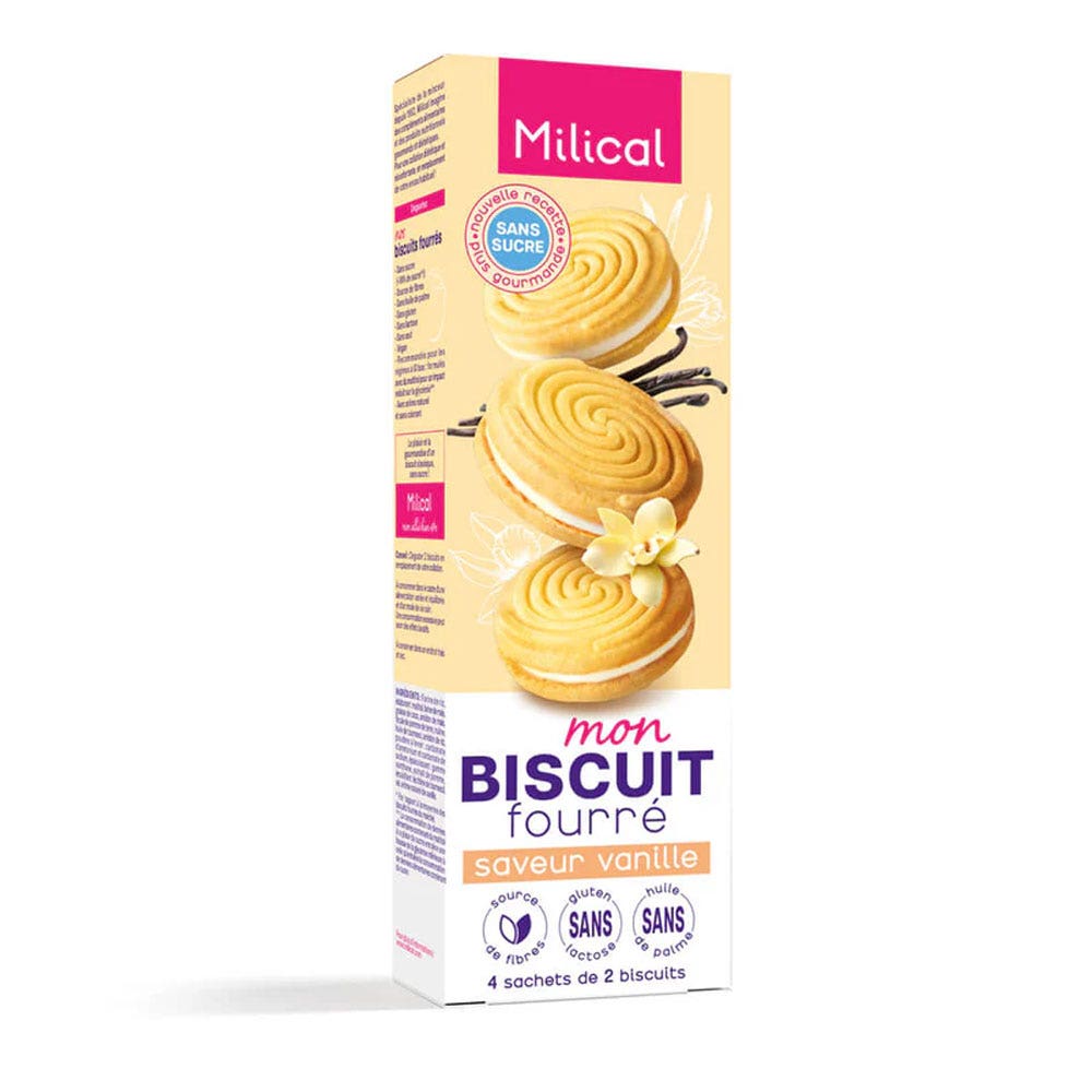 Milical Galletas Rellenas 4x2 biscuits