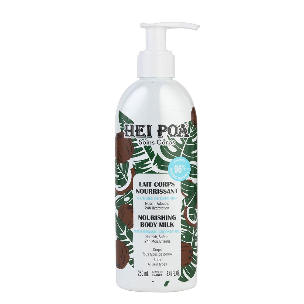 Hei Poa cuidado corporal loción nutritiva de coco 250 ml