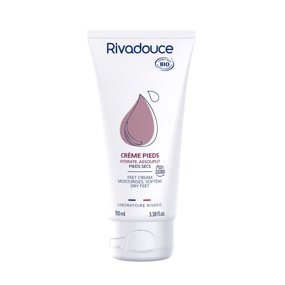 Rivadouce Crema de pies Bio 100 ml