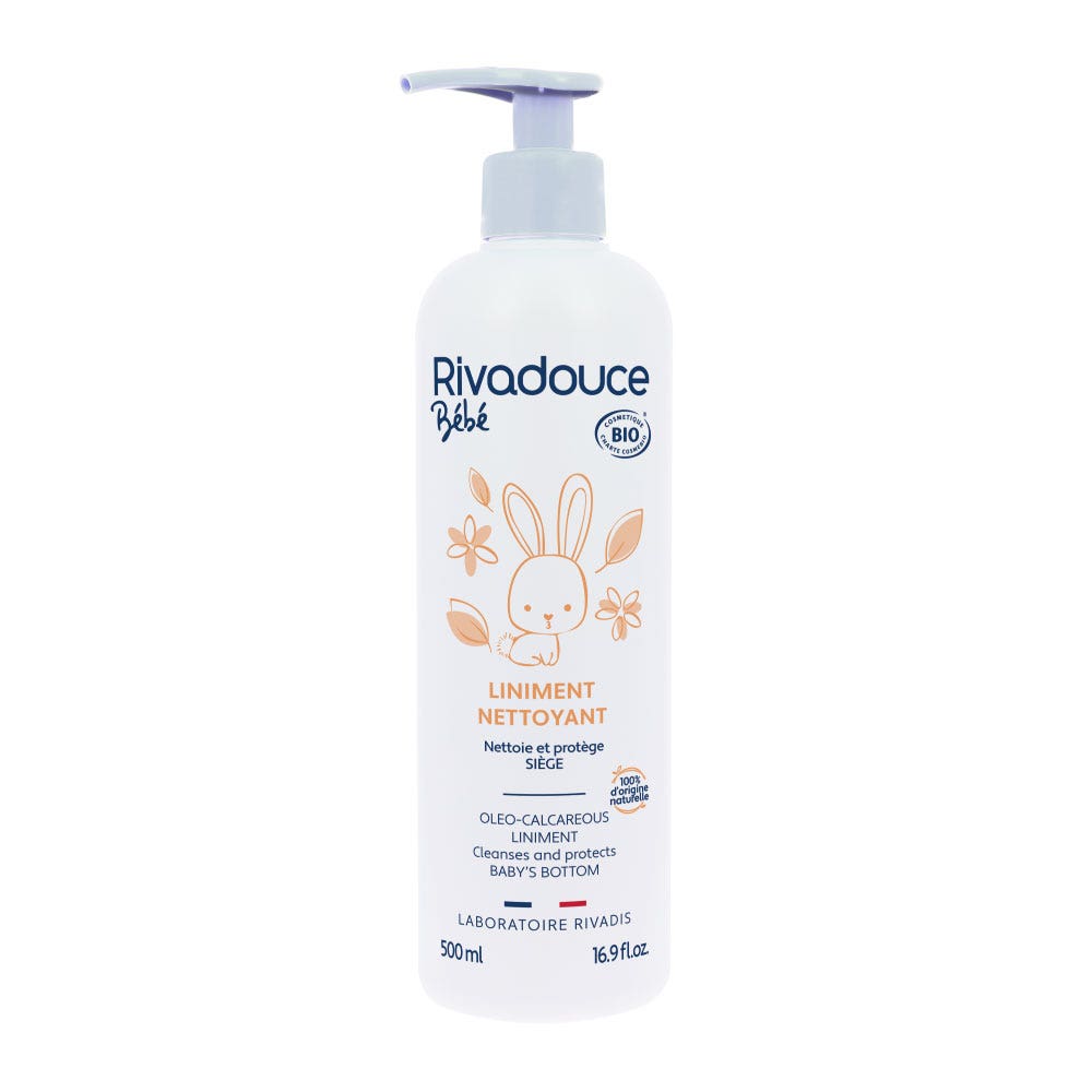 Rivadouce Bebé Linimento Bio para la dermatitis del pañal 500 ml