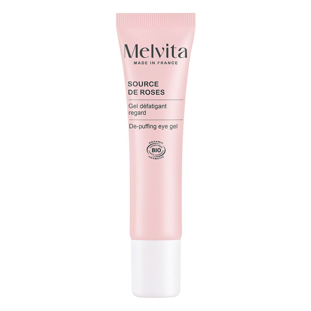 Melvita Source de Roses Gel antifatiga Bio para el contorno de ojos 15 ml