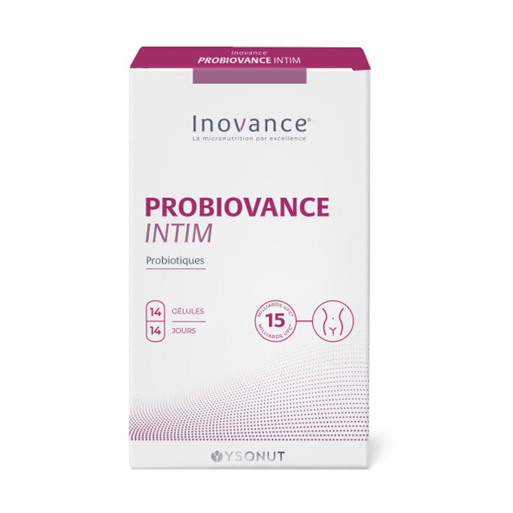 Inovance Probiovance Intim 15.000 millones de PDU 14 cápsulas