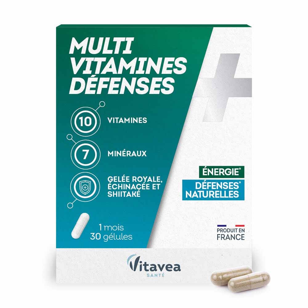 Vitavea Santé Multivitaminas Defensas naturales 30 cápsulas