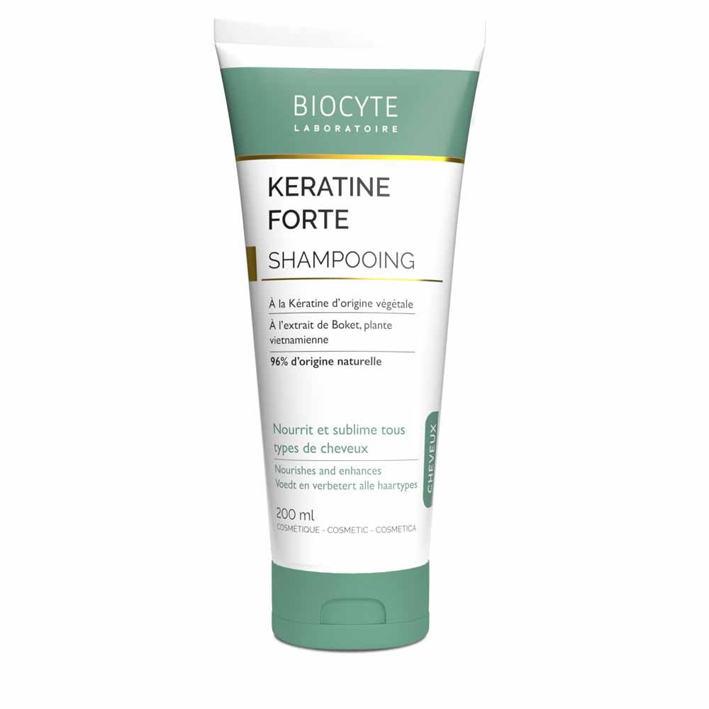 Biocyte Cabello Keratine Forte Champu Tratamiento Reparador 200ml