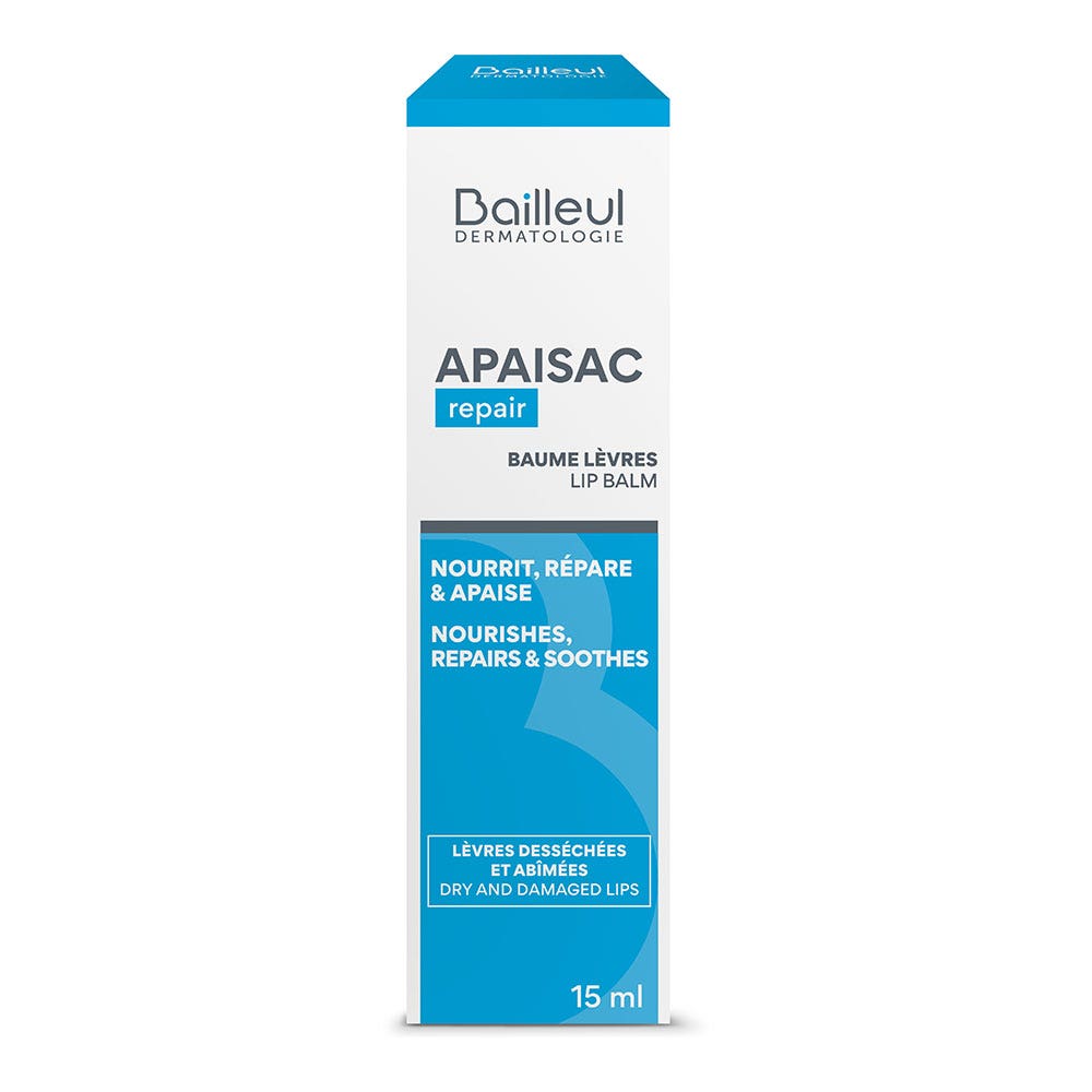 Bailleul Apaisac Bálsamo labial pieles sensibles, secas y fragilizadas 15 ml
