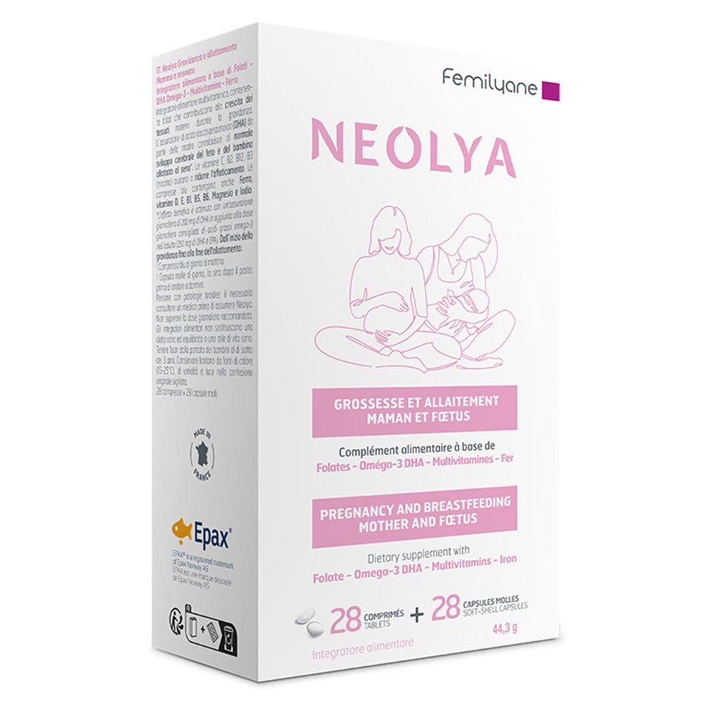 Bailleul Femilyane Neolya 28 comprimidos + 28 cápsulas
