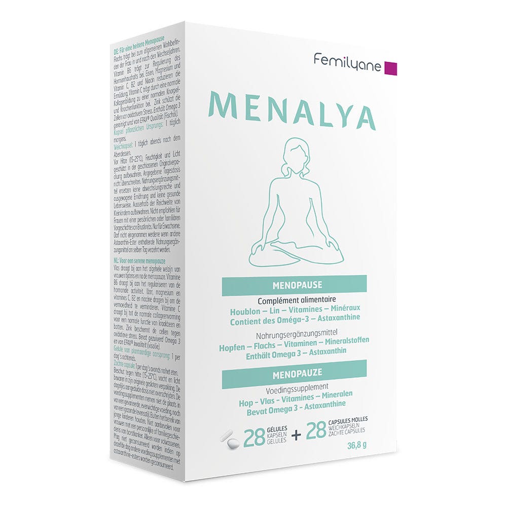 Bailleul Femilyane Menalya 28 comprimidos + 28 cápsulas