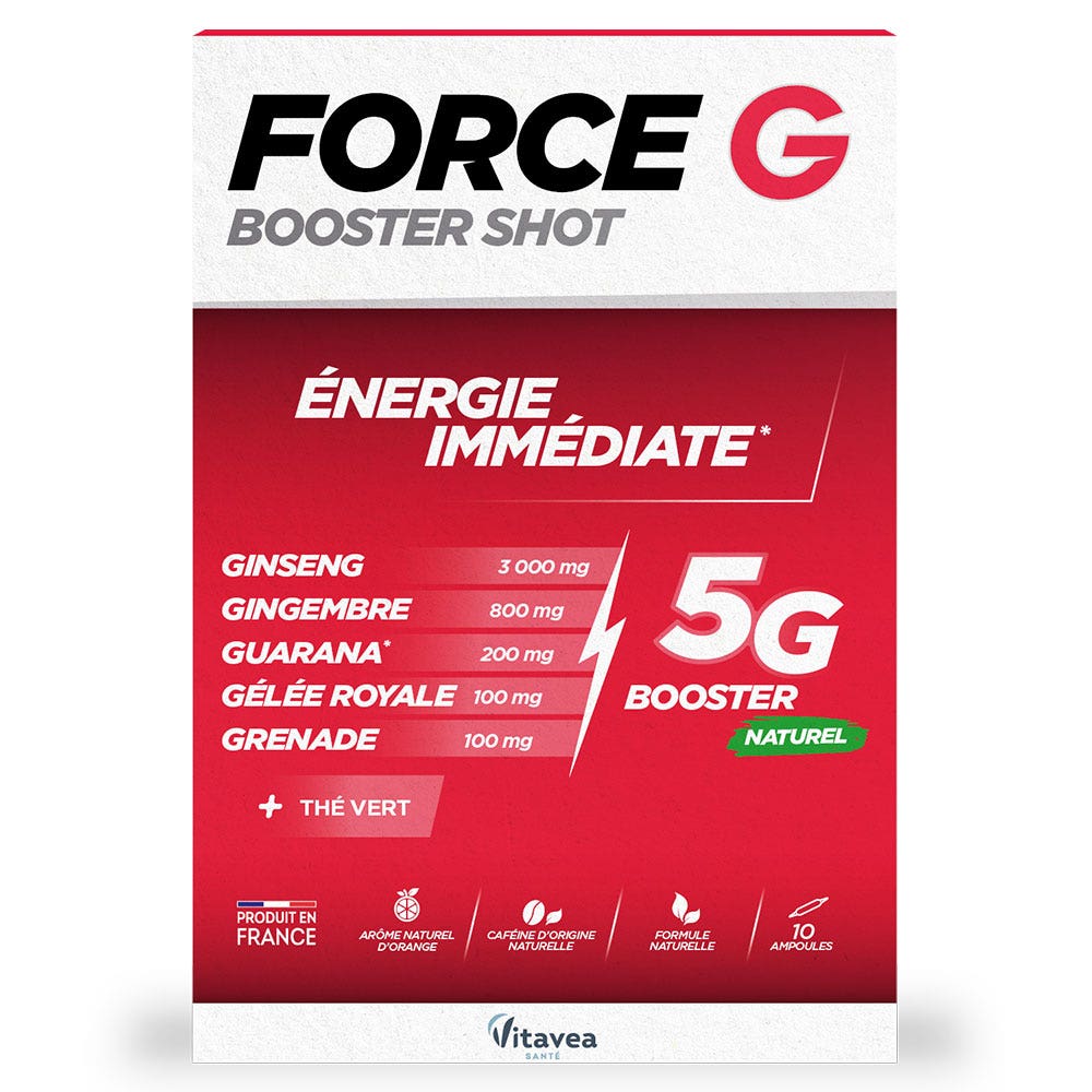 Vitavea Santé Force G Inmediata inyección de energía 10 ampollas